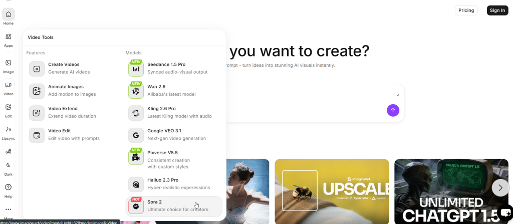 ImagineArt Sora 2 Pricing https://langvault.com