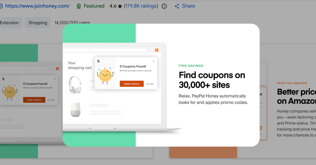 Coupon Code Hunter extension https://langvault.com